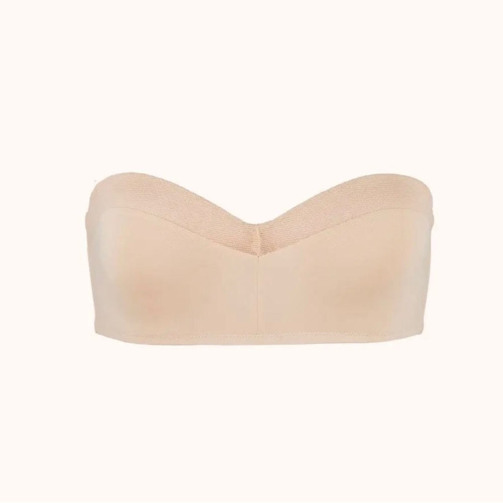 LIVELY NWT No-Wire Strapless Bra - Toasted Almond - 34B